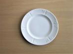 Dudson grote witte schaal met reliéf en ribbels D32 cm H2,5c, Huis en Inrichting, Overige materialen, Ophalen of Verzenden, Overige stijlen
