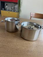Gero zilmeta Dick Simomis pannetjes., Huis en Inrichting, Keuken | Potten en Pannen, Ophalen of Verzenden, Gebruikt, Rvs, Kookpan of Snelkookpan