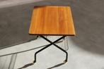 vintage sidetable | bijzettafel | jaren 60 | Deens, Huis en Inrichting, Tafels | Sidetables, Gebruikt, 100 tot 150 cm, Metaal