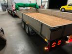 Solide Tandemasser Aanhanger 2700kg - Nieuwe Vloer & Verlich, Auto diversen, Aanhangers en Bagagewagens, Ophalen, Gebruikt