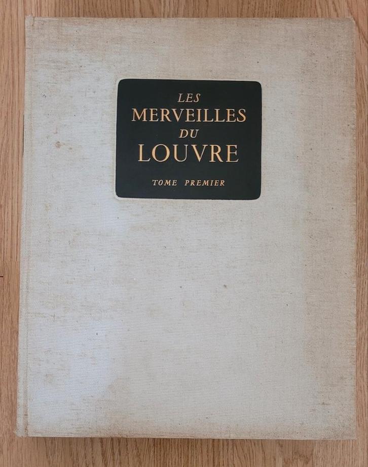 Les Merveilles du Louvre, fotoboek 1958, Antiek en Kunst, Antiek | Boeken en Bijbels, Ophalen of Verzenden