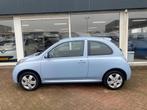 Nissan MICRA 1.4 Acenta Clima Keyless LMV 136.074km NL-auto, Voorwielaandrijving, Gebruikt, 4 cilinders, Blauw