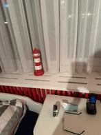 Decoratieve Vuurtoren Rood/Wit - 31cm, Ophalen, Gebruikt