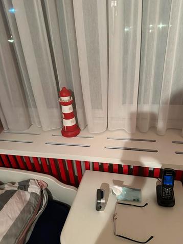 Decoratieve Vuurtoren Rood/Wit - 31cm beschikbaar voor biedingen