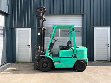 Mitsubishi FD25K Diesel heftruck Duplomast Sideshift beschikbaar voor biedingen