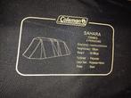coleman sahara 200863 4 persoons, Caravans en Kamperen, Tenten, Ophalen, Gebruikt, Tot en met 4
