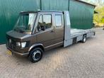 Mercedes 409 oprijwagen. Om605 turbo!, Auto's, 2500 cc, Zwart, Leder en Stof, Bedrijf
