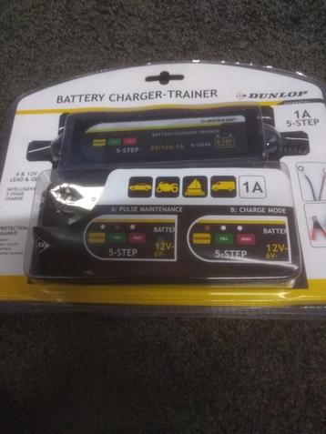 acculader Dunlop, zie omschrijving beschikbaar voor biedingen