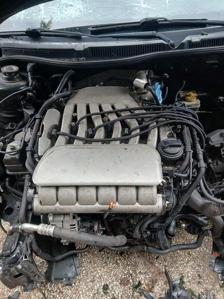 Golf 4 V6 4-Motion Motorblok + Versnellingsbak, Auto-onderdelen, Motor en Toebehoren, Volkswagen, Gebruikt, Ophalen