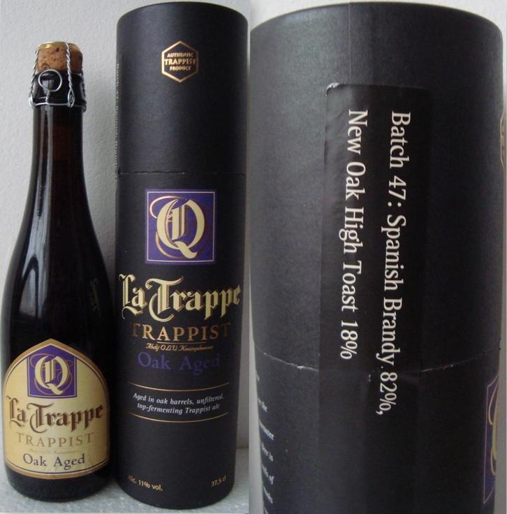 La Trappe Quadrupel Oak Aged batch #47, Verzamelen, Biermerken, Nieuw, Flesje(s), La Trappe, Ophalen of Verzenden