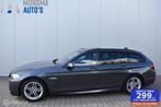 BMW 520d Touring M-Sport Mineralgrau Pano Camera HiFi Keyles, Automaat, Achterwielaandrijving, Leder, Diesel
