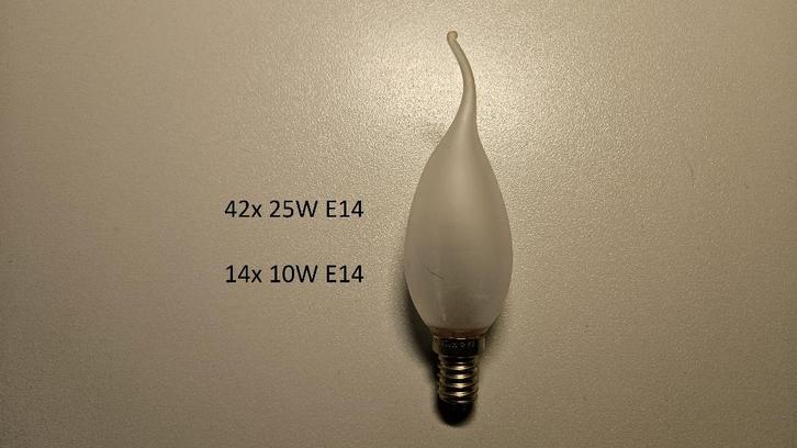 Various E14 & E27 (LED) lamps, Huis en Inrichting, Lampen | Losse lampen, Nieuw, Gloeilamp, Minder dan 30 watt, Overige fittingen
