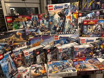 Lego Marvel MCU/ Avengers verzameling 19 sets, 17 nieuw 2 cp beschikbaar voor biedingen