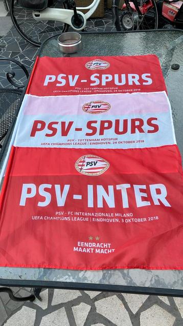 PSV vlaggen 3 x