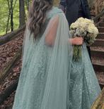 Prachtige mintgroene trouwjurk/ avondjurk, Ophalen of Verzenden, Zo goed als nieuw, Groen, Trouwjurk