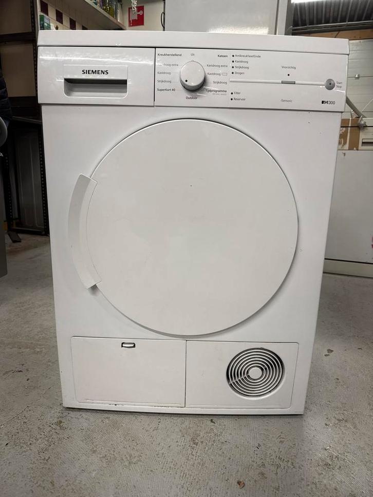 Siemens iQ300 Droger - Betrouwbaar & Efficiënt, Witgoed en Apparatuur, Wasdrogers, Gebruikt, Condens, Voorlader, 6 tot 8 kg, 85 tot 90 cm