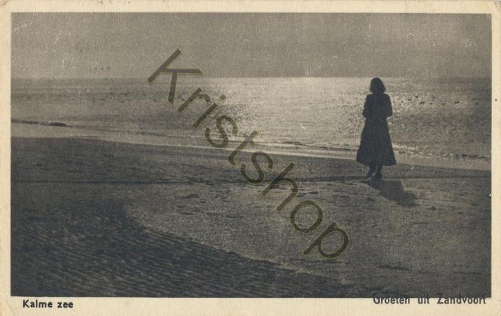 Zandvoort - Kalme Zee [KRST007-7266, Verzamelen, Ansichtkaarten | Nederland, Ongelopen, Noord-Holland, 1940 tot 1960, Verzenden