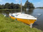 Zeilboot Jeanneau Flirt met zeilen en BB Honda, Watersport en Boten, Ophalen, Gebruikt, Tot 6 meter, Polyester
