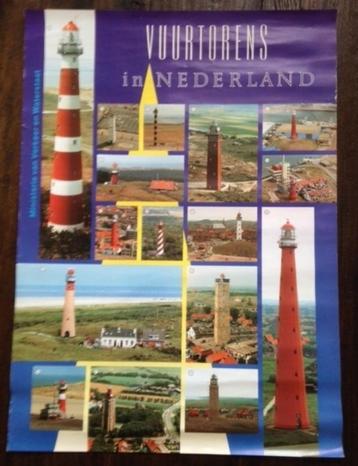 Vuurtorens Nederland poster Lange Jaap Huisduinen ( 21 beschikbaar voor biedingen