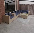 Loungeset, Tuin en Terras, Tuinsets en Loungesets, Ophalen, 5 zitplaatsen, Kunststof, Zo goed als nieuw