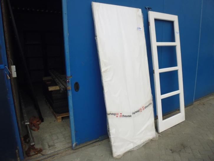 THEUMA KUNSTSTOF DEUR opdek rechts 93x231.5 met 2 plekjes, Doe-het-zelf en Verbouw, Deuren en Horren, Nieuw, Binnendeur, 215 cm of meer