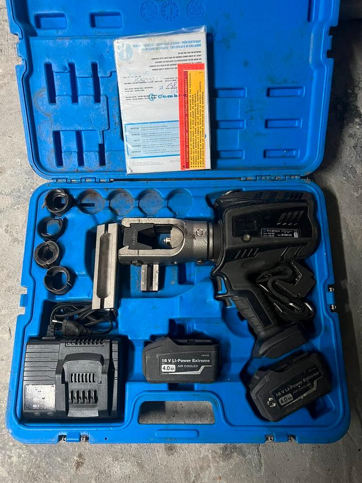 Cembre B1350-UC Kabelschoen Perstang / Persmachine, Doe-het-zelf en Verbouw, Elektra en Kabels, Gebruikt, Overige typen, Ophalen of Verzenden