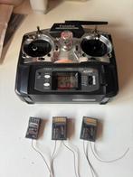 Futaba T6EX fasst zender plus 3x futaba ontvangers, Ophalen of Verzenden, Zo goed als nieuw