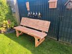 boomstambank tuinbank van boomstam  erg robuust 5 cm dik, Ophalen, Nieuw, Hout