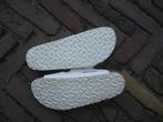 GRATIS VERZENDEN WITTE LEREN ARIZONA BIRKENSTOCKS MT 38, Slippers, Verzenden, Wit, Nieuw