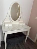 Ikea Hemnes kaptafel / toilettafel / make up tafel, Huis en Inrichting, Tafels | Kaptafels, Ophalen, Zo goed als nieuw, 50 tot 100 cm
