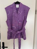 POM Amsterdam gilet, Kleding | Dames, Bodywarmers, Ophalen of Verzenden, Zo goed als nieuw, Maat 38/40 (M), Paars