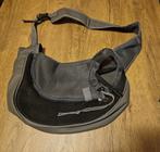 NIEUW Honden Draagtas mt M grijs/zwart maten op foto's, Ophalen, Zo goed als nieuw