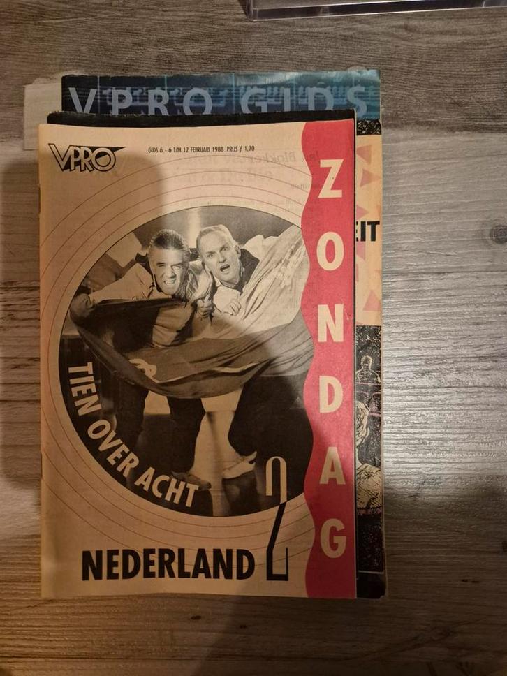 VPRO Gids 1988 - Tien Over Acht Nederland, Boeken, Tijdschriften en Kranten, Gelezen, Muziek, Film of Tv, Ophalen of Verzenden