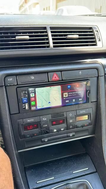 1 din enkele universele radio met scherm en carplay android beschikbaar voor biedingen