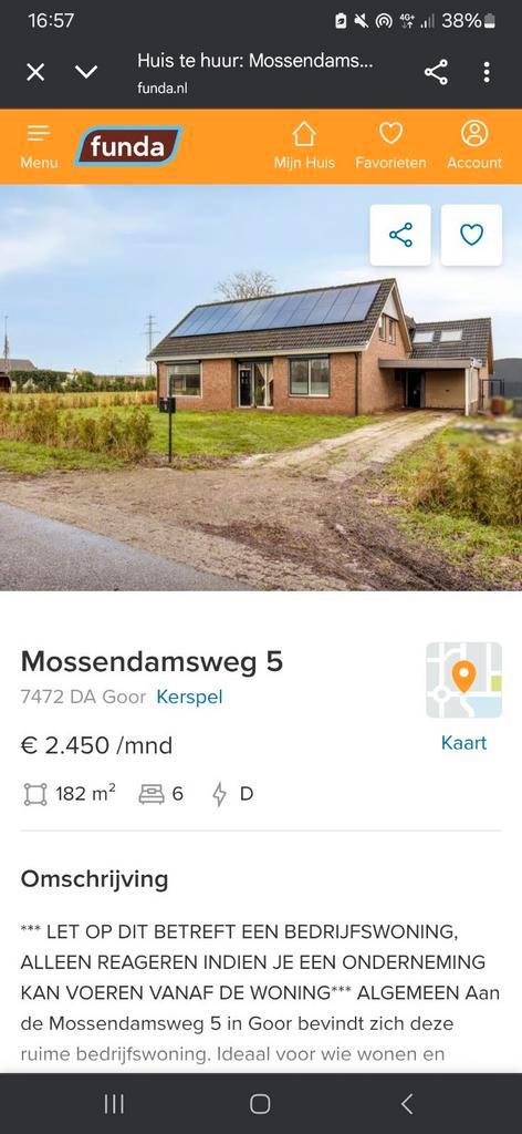 Vrijstaande BEDRIJFSWONING te huur incl. Werk loods hal, Huizen en Kamers, Huizen te huur, Overijssel, Vrijstaande woning, Via bemiddelaar