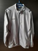 Jako trainingsjack grijs, Kleding | Heren, Sportkleding, Ophalen of Verzenden, Zo goed als nieuw, Algemeen, Maat 46 (S) of kleiner