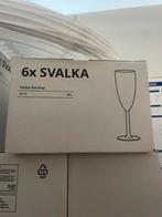 IKEA Svalka Champagneglazen - 36 stuks, Ophalen, Zo goed als nieuw