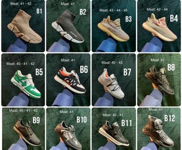 Heren nette sneakers schoenen verschillende merken