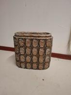 Bloempot van PTMD 30 x 28 x 15 cm, Tuin en Terras, Bloembakken en Plantenbakken, Ophalen, Rond, Steen, Minder dan 30 cm