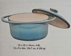 Gietijzer pan 32 x 25 x 16cm 4.0L, Ophalen of Verzenden, Nieuw, Gietijzer, Koekenpan of Braadpan