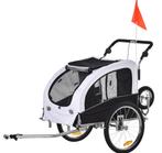 Hondenaanhanger / Fietskar / Jogger – met vlag & regenhoes, Ophalen, Nieuw