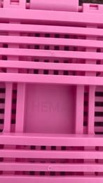 Roze HEMA Kratje, Ophalen, Kunststof, Mand, Zo goed als nieuw
