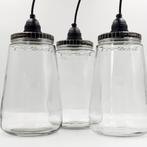 AANBIEDING Kesbeke hanglamp | Glazen lamp | Augurkenpotlamp, Nieuw, Ophalen of Verzenden, Glas, Minder dan 50 cm