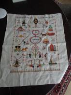 mooie oude  letterdoek   uit  1974, Ophalen of Verzenden