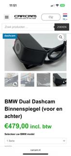BMW 1 serie dashcam voor en achter, Auto diversen, Dashcams, Ophalen of Verzenden, Zo goed als nieuw