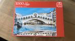 jumbo puzzel Rialtobrug, Ophalen of Verzenden, 500 t/m 1500 stukjes, Zo goed als nieuw, Legpuzzel