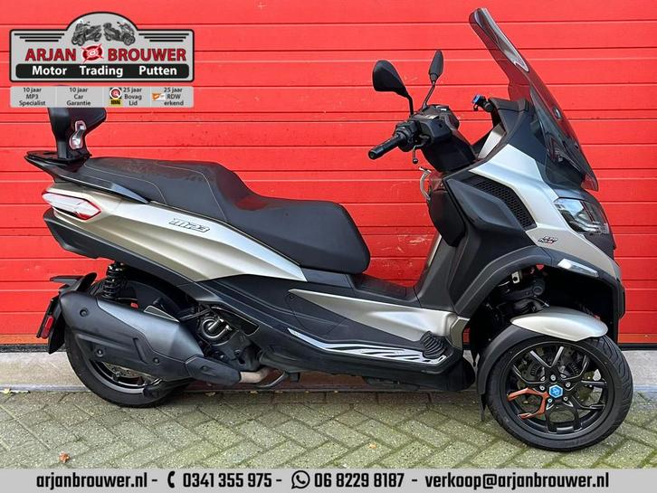 Piaggio MP3 530 HPE Exclusive, Auto's, Overige Auto's, Bedrijf, Te koop, Benzine, Overige carrosserieën, Automaat, Stof, Gebruikt