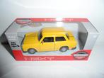 Welly - Trabant 601 (geel) 1:36, Ophalen of Verzenden, Nieuw, Auto