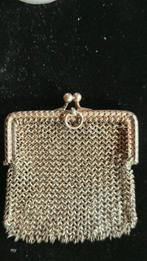 Unieke En Zeldzame Zilveren Maliënbeurs (Gaas Portemonnee), Antiek en Kunst, Antiek | Goud en Zilver, Ophalen of Verzenden, Zilver