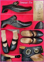 THINK! zwarte leren slippers maat 41 zgan, Kleding | Dames, Schoenen, Slippers, Zwart, Think!, Ophalen of Verzenden